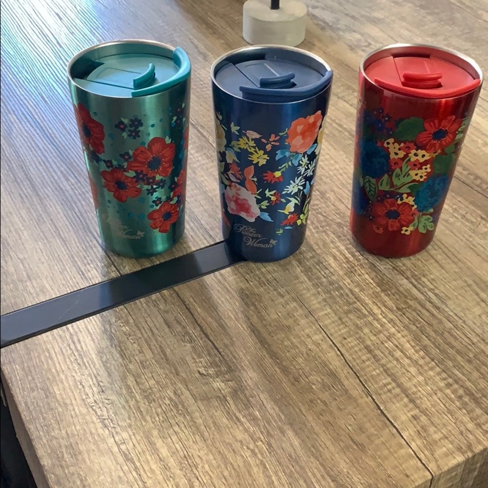 SOLD Pioneer Women travel mugs
